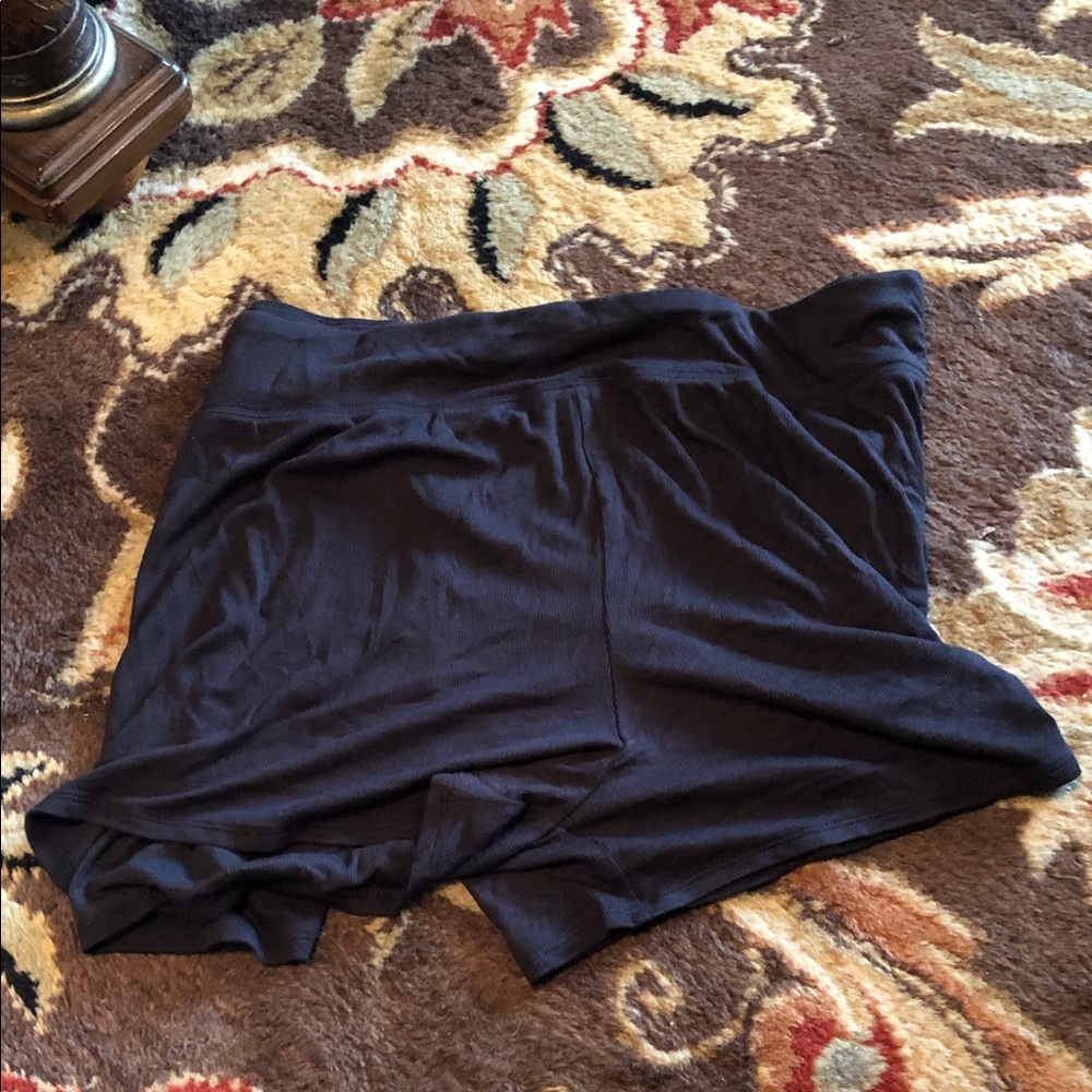 Athleta Black Women's Sleep Shorts Sz 3x